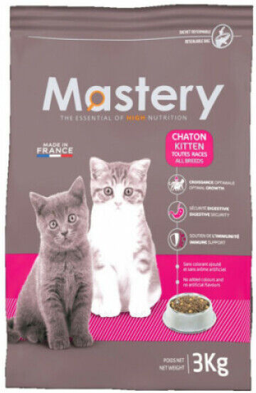 Mastery Croquettes pour chaton Mastery sac 3 kg