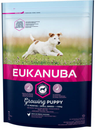 Eukanuba Croquettes Eukanuba Junior Petites Races Sac 3 kg