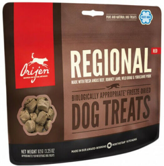 Orijen Friandises pour chien Regional Red treats Orijen Sachet 92 g