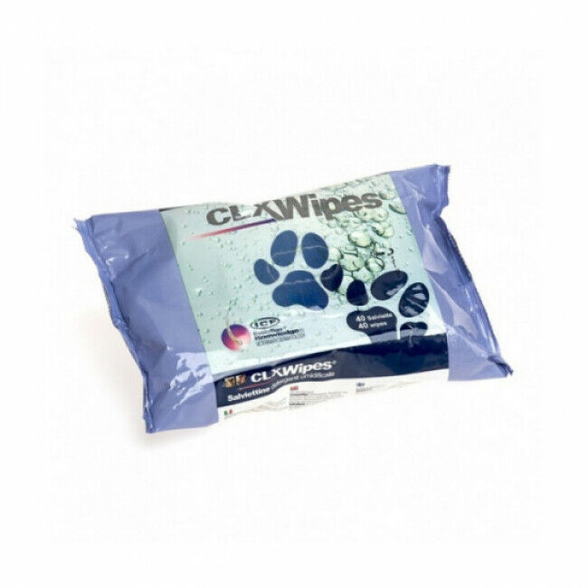 CLX Wipes Lingettes pour chiens et chats CLX Wipes à la chlorhexidine