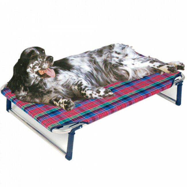 P2D ® Lit pour chien Dream Bed T2 (ecossais) 83 x 55 cm