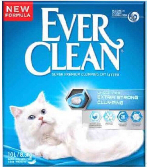 EverClean Litière pour chat Everclean Extra agglomérante 10 litres