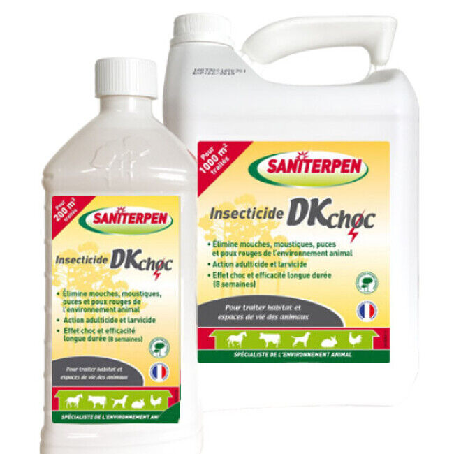 Saniterpen insecticide pour élevage animaux Saniterpen DK Pro 5 litres