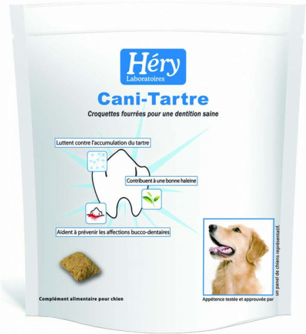 Hery Soin dentaire pour chiens Canitartre Sachet 300 g