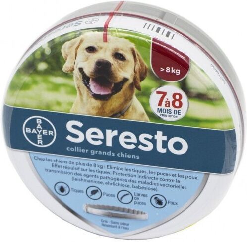 Seresto collier antiparasitaire grands chiens