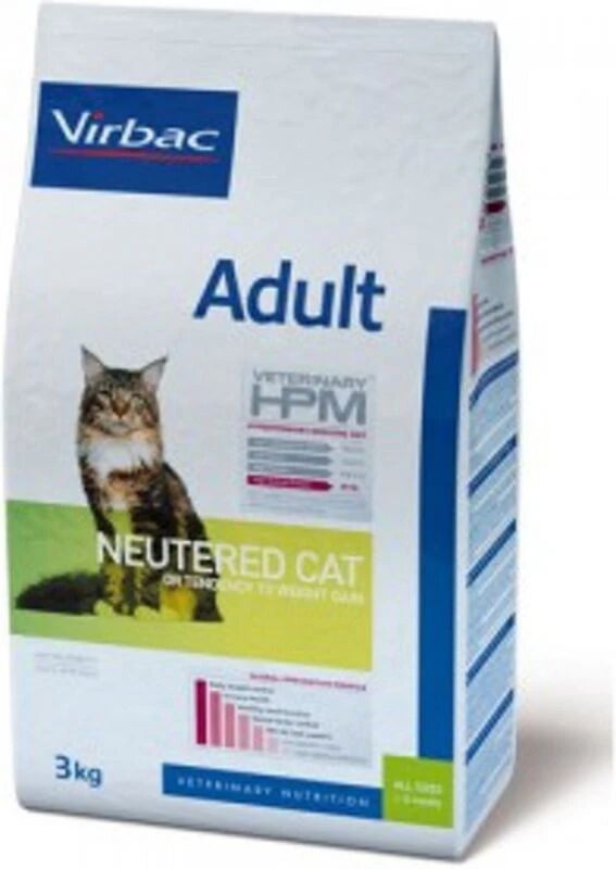 Virbac Veterinary HPM Chat adult Neutered 7Kg