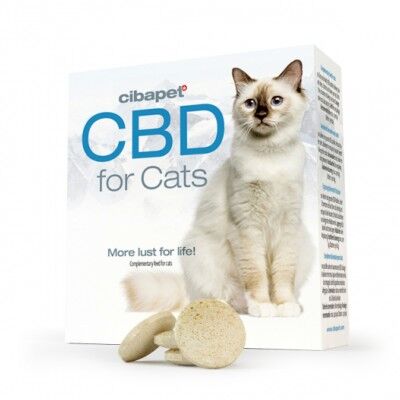 Cibdol Pastilles de CBD 4% pour chats (Cibapet)