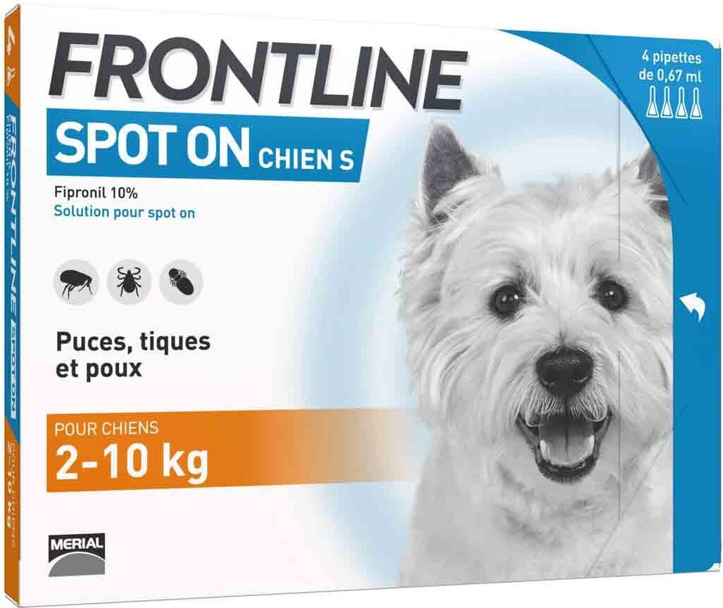 Frontline Spot on chien de 2-10 kg 1 pipette