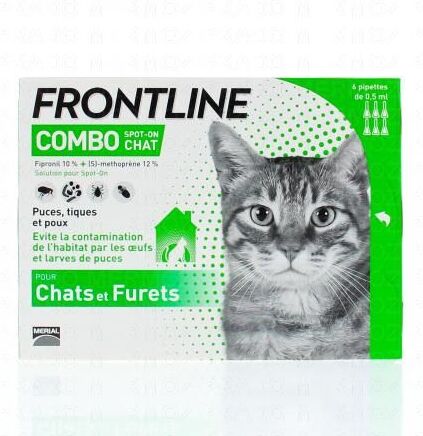 FRONTLINE Combo spot-on chat 6 pipettes