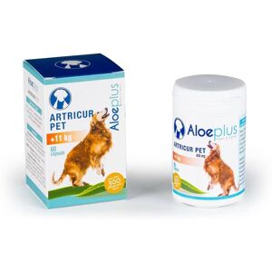 Aloe Plus Pet Aloe Plus Artricur Pet +11Kg Supporto Articolare Cani e Gatti, 60 capsule