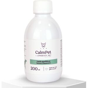 Longevity Pet CalmPet Integratore stress e ansia Cane e Gatto, 200ml