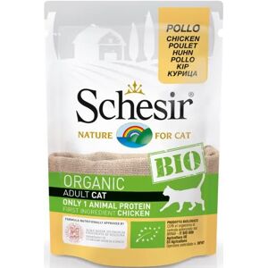 Schesir Cat Bio Busta Multipack 16x85g Pollo