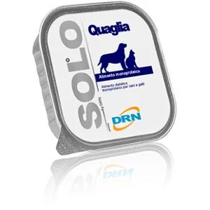 Drn Solo Dog Vaschetta Multipack 32x100g Quaglia