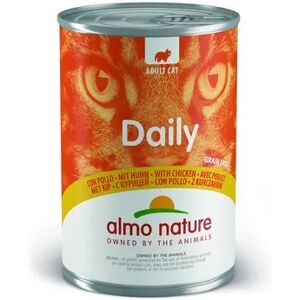 Almo Nature Daily Cat Lattina 400g Pollo