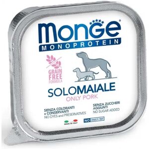 MONGE Monoprotein SOLO Vaschetta Multipack 24x150G MAIALE