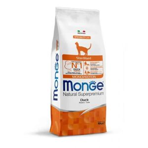 MONGE Sterilised con Anatra per Gatto 10KG