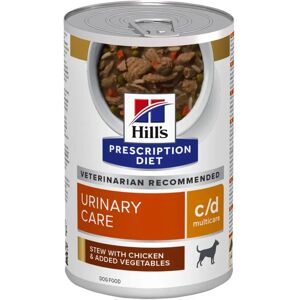 Hill S Prescription Diet C/d Pollo E Verdure - Cibo Umido Per Cani 12x354 G