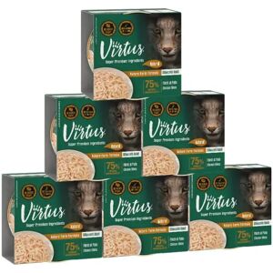 Virtus Natural Cat Lattina Multipack 6x70g Filetti Di Pollo