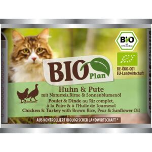 BIOPLAN Cat Lattina Multipack 6x200G POLLO E TACCHINO