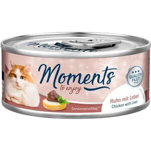 Moments Cat Lattina Multipack 12x70g Pollo E Fegato