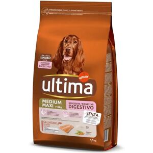 ULTIMA Dog Medium Maxi Adult Sensitive Monoproteico con Salmone 1.5KG