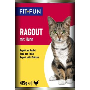 FIT AND FUN Fit+Fun Cat Ragout Lattina 415G POLLO
