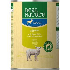 REAL NATURE Dog Lattina 400G AGNELLO