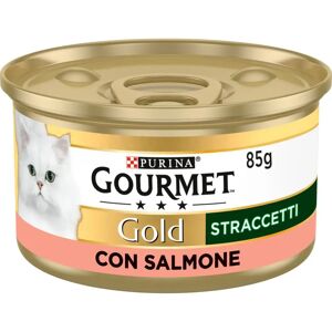 GOURMET Gold Stracetti Cat Lattina Multipack 24x85G SALMONE
