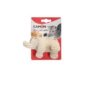 CAMON Gioco per Gatti Animali Assortiti con Catnip Elefante Giraffa Leone 1 PZ