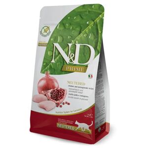 N&D Prime Gatto Neutered Pollo Melograno 5KG