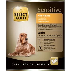 Select Gold Sensitive Dog Senior Lattina 800g Pollo Con Riso