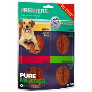 Premiere Snack Dog Pure Meaties Mix 250gx4