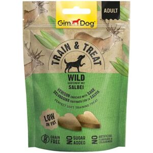 Gimdog Snack Dog Train&treat 125g Selvaggina