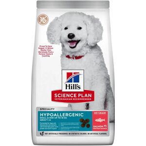 HILLS Hill's Science Plan Hypoallergenic Adult Small&Mini alimento secco per cani al Salmone 6KG