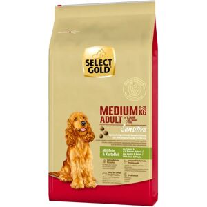 SELECT GOLD Sensitive Medium Adult con  Anatra e Patate 12KG