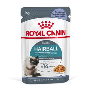 ROYAL CANIN Cat Care Hairball  in Jelly Busta Multipack 48x85G CARNI E DERIVATI