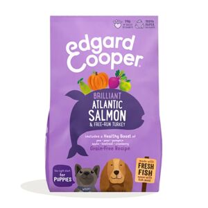 EDGARD COOPER Edgard & Cooper Dog Puppy Salmone e Tacchino 12KG