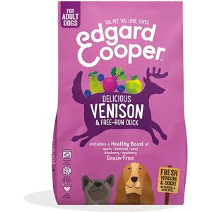 EDGARD COOPER Edgard & Cooper Dog Adult Cervo e Anatra 12KG