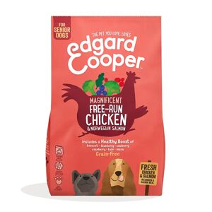 EDGARD COOPER Edgard & Cooper Dog Senior Pollo e Salmone 12KG