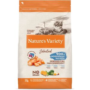 Natures Variety Nature's Variety Selected Cat Sterilized Salmone 3kg