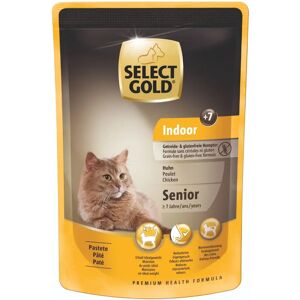 Select Gold Indoor Cat Senior Busta Multipack 12x85g Pollo
