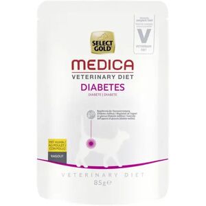 SELECT GOLD MEDICA Cat Diabetic Busta 85G POLLO