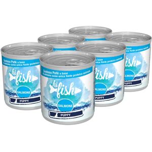 Hi Fish Puppy Lattina Multipack 6x300g Salmone