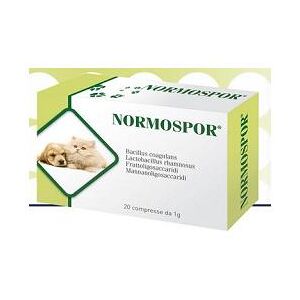 Ddf Normospor Integratore Intestinale Cani E Gatti 20 Compresse