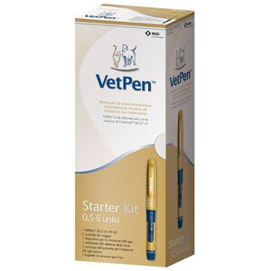 Caninsulin Vetpen Intervet Vetpen Penna Insulina Veterinaria 0,5 UI - 8 UI Starter Kit Cani e Gatt