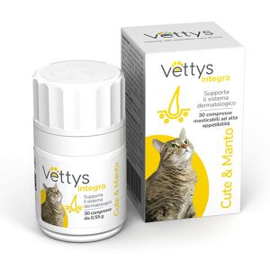 Vettys Integra Cute&Manto Gatto 30 Compresse