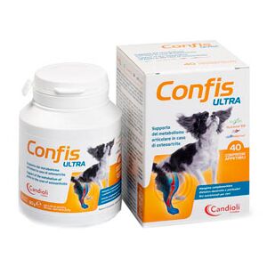 Candioli Confis Ultra Cani Supporto Metabolismo Articolare 40 Compresse