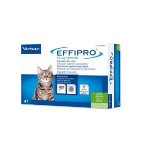 Virbac Effipro Spoton Gatto 4X0,50Ml