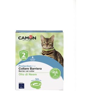 Camon Collare Barriera All'Olio Di Neem Per Gatti 35Cm