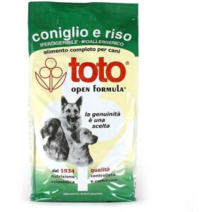 Toto 15Kg Coniglio e Riso Open Formula per Cani